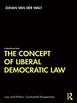 cover image of The Concept of Liberal Democratic Law